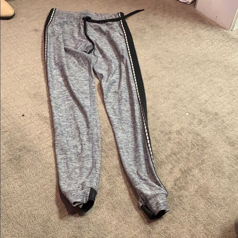 Grey Victoria’s Secret pink joggers